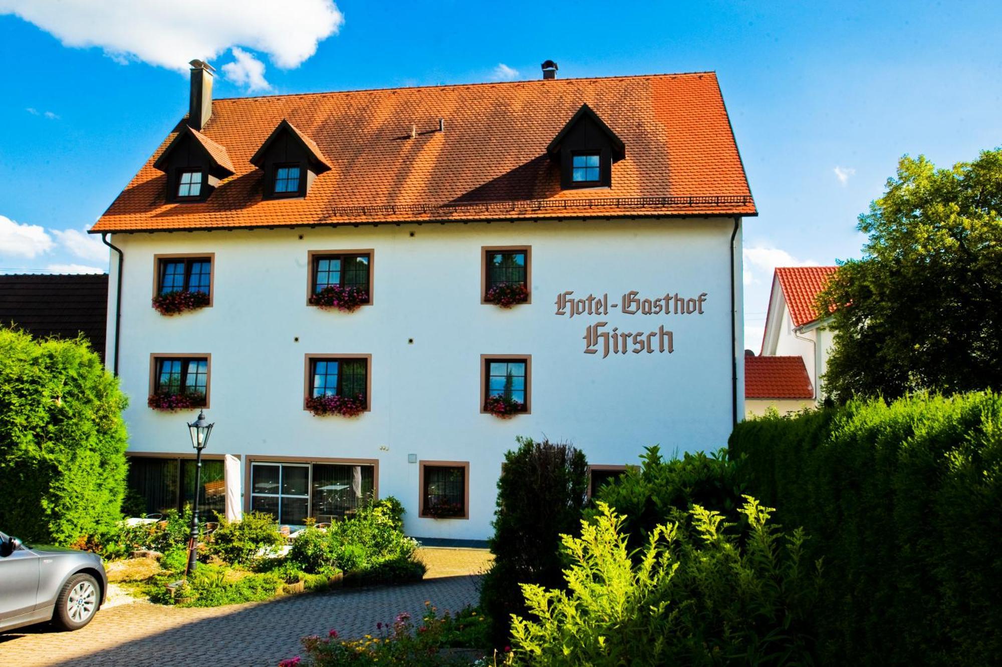 Gasthof Hotel Zum Hirsch***S Kirchen  Exterior foto