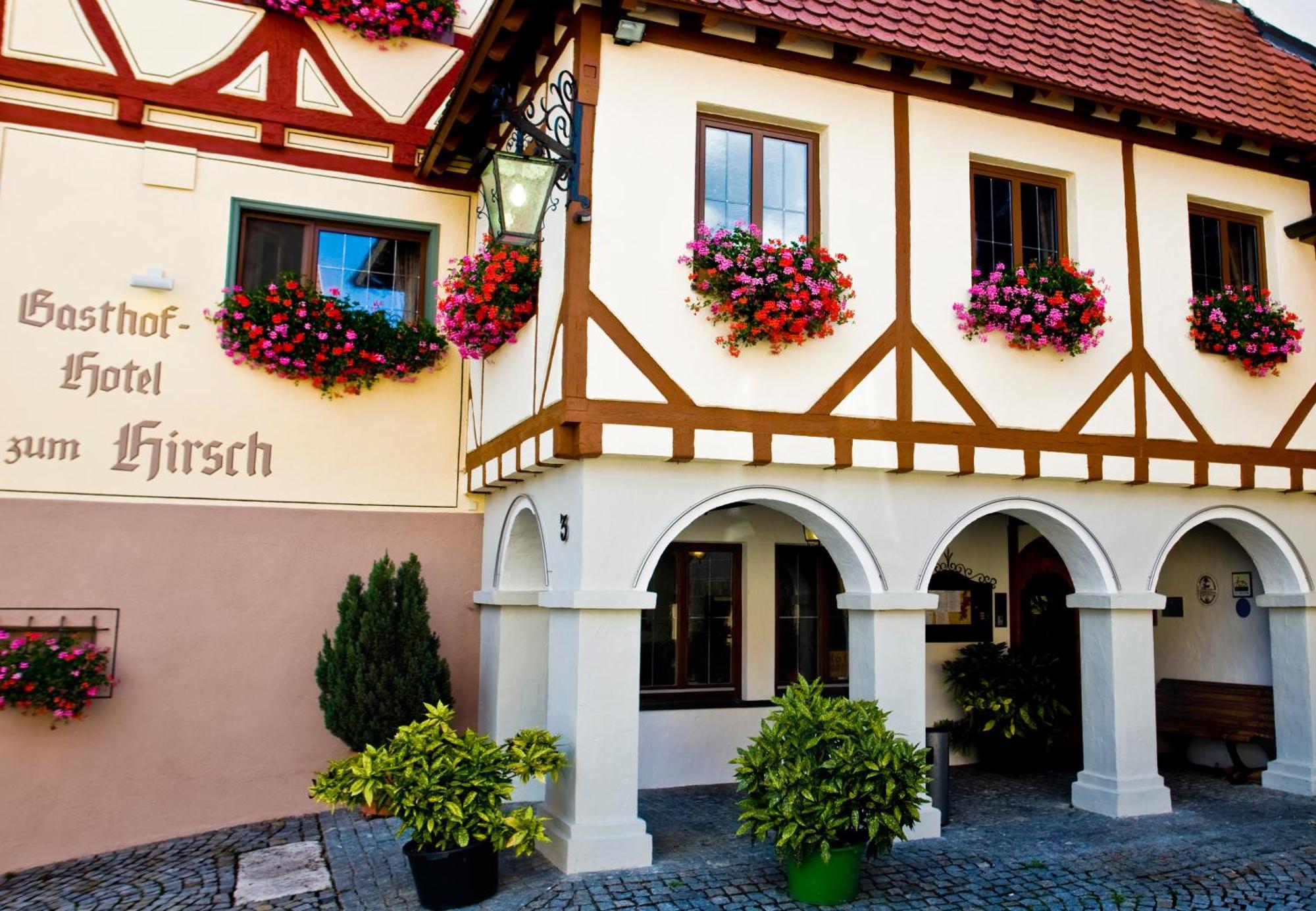 Gasthof Hotel Zum Hirsch***S Kirchen  Exterior foto